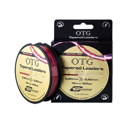 Puentes Profesionales OTG Tapered Leaders de Cinnetic