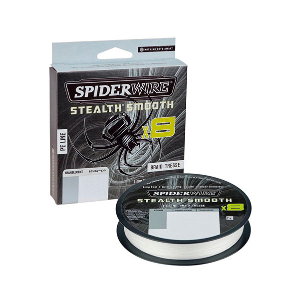 Trenzado Stealth Smooth X8 Translucent 150m de Spiderwire